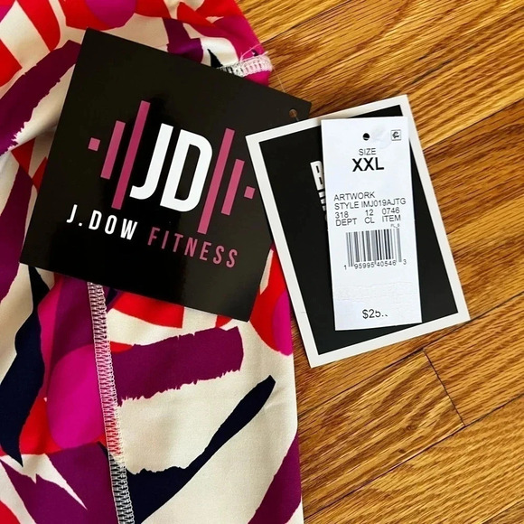 Vibrant colored workout pants - Picture 4 of 4